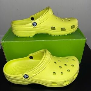 Women’s CROCS Sandals - Neon Yellow